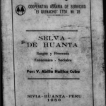 Selva de Huanta Rasgos y Procesos Económico - Sociales